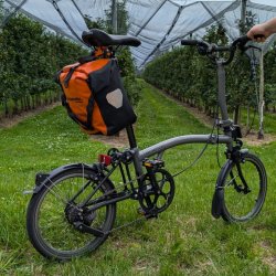 Adapter für Ortlieb Fahrradtasche am Brompton