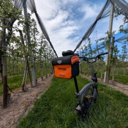 Adapter für Ortlieb Lenkertaschen am Brompton Sattel