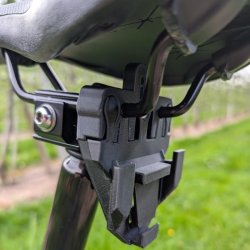 Adapter für Ortlieb Lenkertaschen am Brompton Sattel
