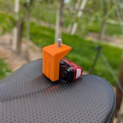 Adapter für CatEye Rücklicht am Brompton Sattel