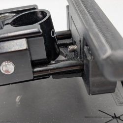 Aluminium Adapter für Ortlieb Fahrradtasche am Brompton