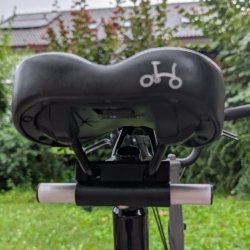 Aluminium Adapter für Ortlieb Fahrradtasche am Brompton