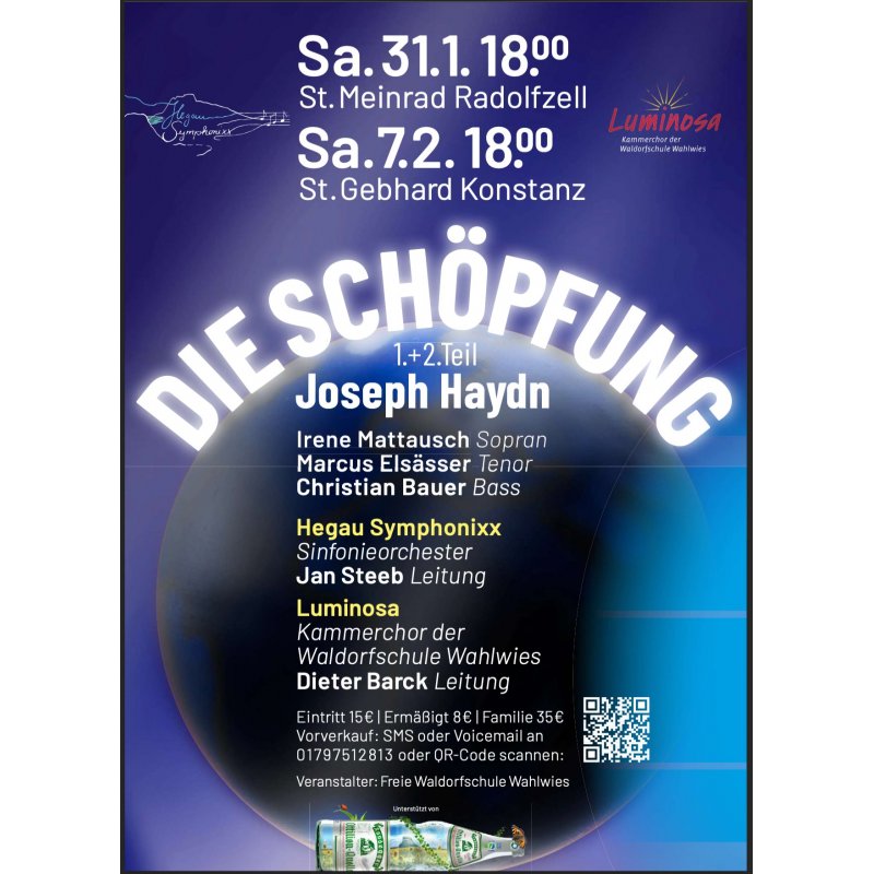 Einzelkarte 31.01.2026 - Die Schöpfung