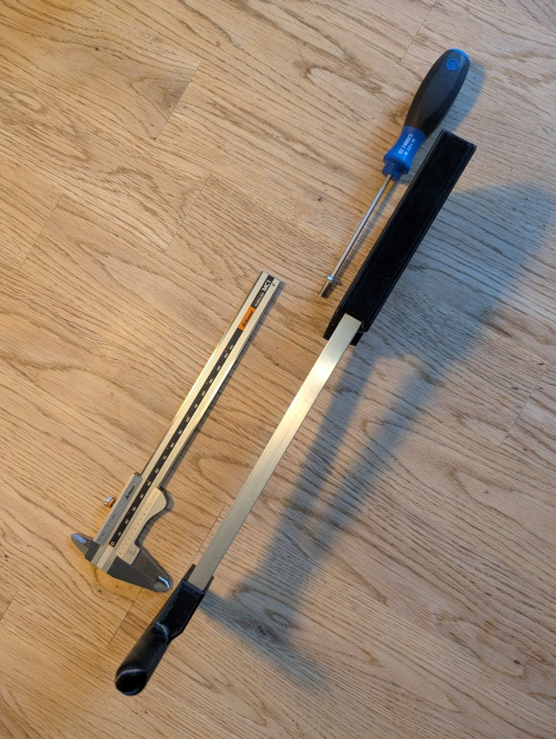 Front Roller Adapter Brompton – Seitenansicht